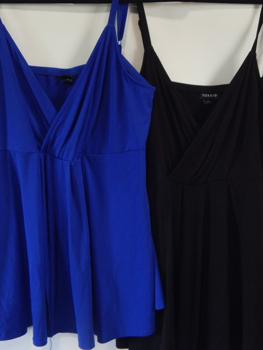 Torrid Royal Blue/Black Sleeveless Tank Top Set Size 1 / 14-16